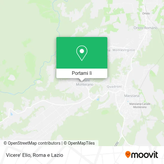 Mappa Vicere' Elio