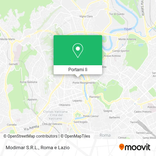 Mappa Modimar S.R.L.