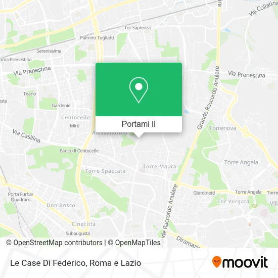 Mappa Le Case Di Federico