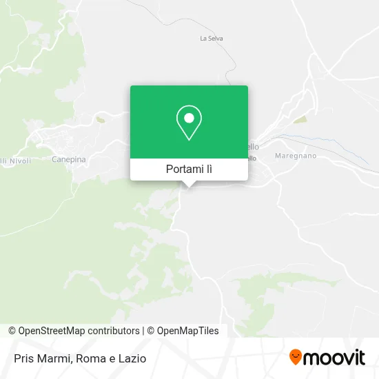 Mappa Pris Marmi