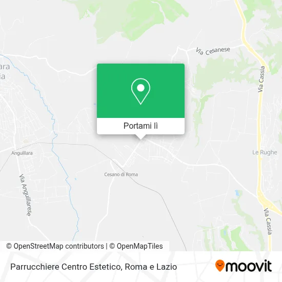Mappa Parrucchiere Centro Estetico