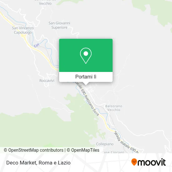 Mappa Deco Market