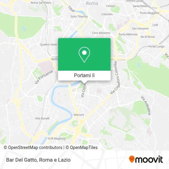 Mappa Bar Del Gatto