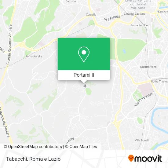 Mappa Tabacchi