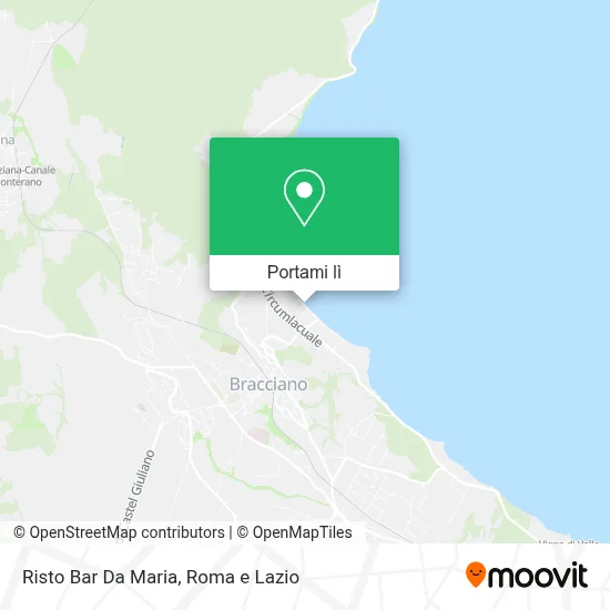Mappa Risto Bar Da Maria