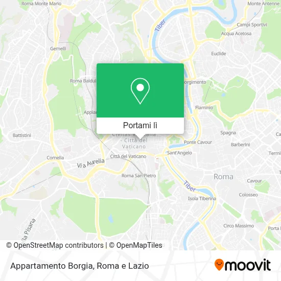 Mappa Appartamento Borgia