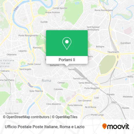 Mappa Ufficio Postale Poste Italiane