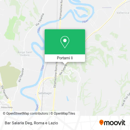 Mappa Bar Salaria Deg