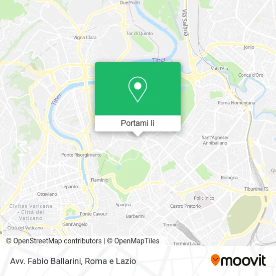 Mappa Avv. Fabio Ballarini