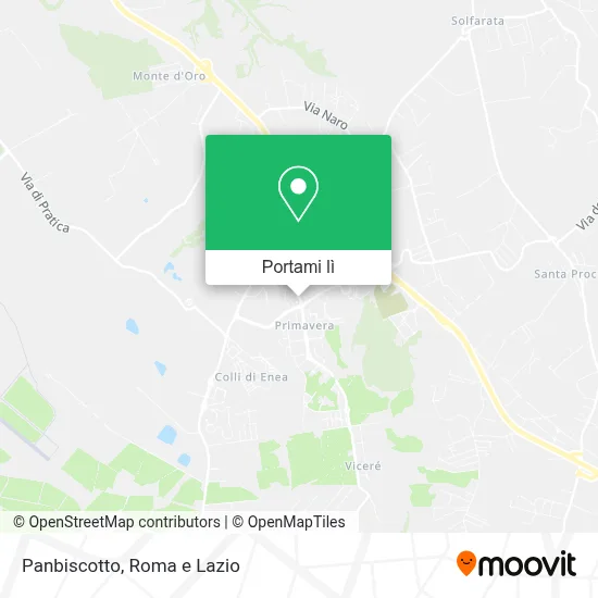 Mappa Panbiscotto