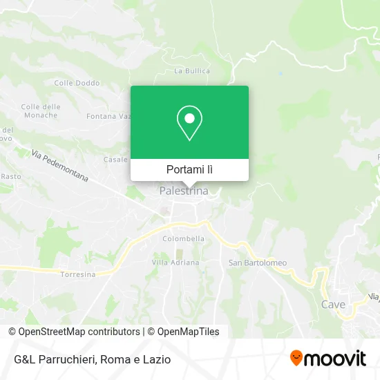 Mappa G&L Parruchieri