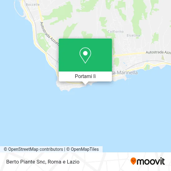 Mappa Berto Piante Snc