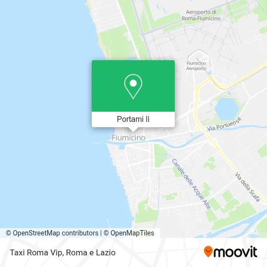 Mappa Taxi Roma Vip
