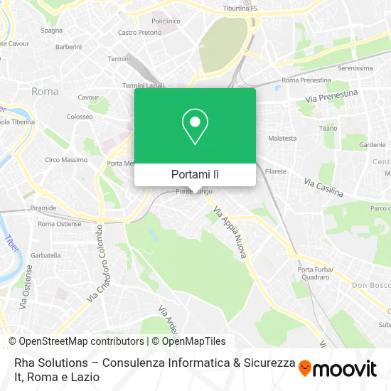 Mappa Rha Solutions – Consulenza Informatica & Sicurezza It
