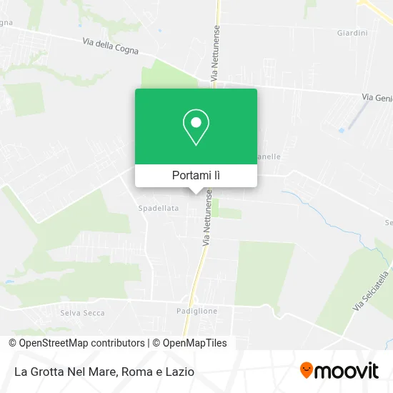 Mappa La Grotta Nel Mare