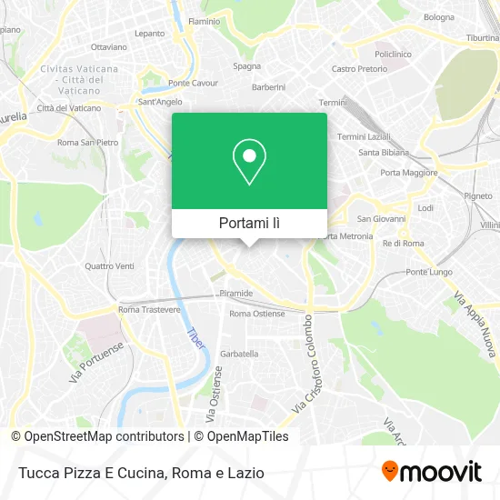Mappa Tucca Pizza E Cucina