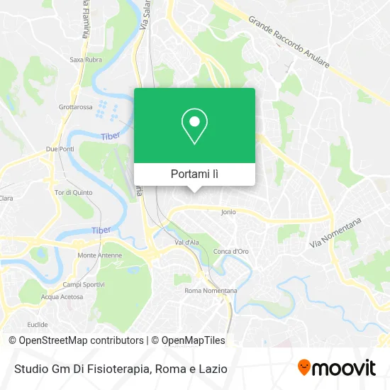 Mappa Studio Gm Di Fisioterapia