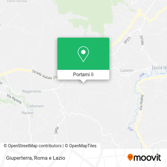 Mappa Giuperterra