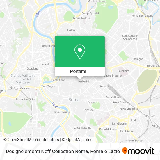 Mappa Designelementi Neff Collection Roma