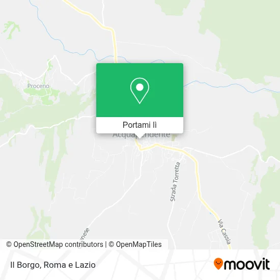 Mappa Il Borgo