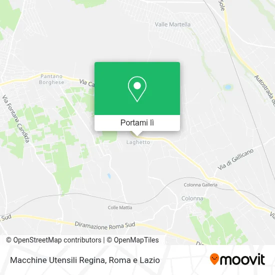 Mappa Macchine Utensili Regina