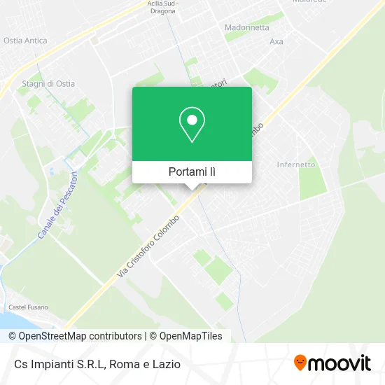 Mappa Cs Impianti S.R.L