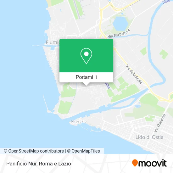 Mappa Panificio Nur
