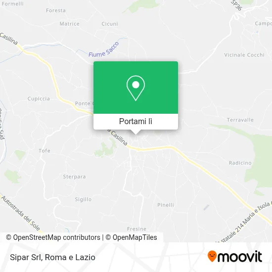 Mappa Sipar Srl