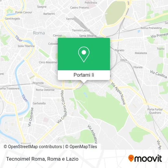 Mappa Tecnoimel Roma