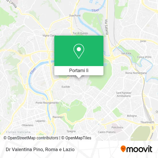 Mappa Dr Valentina Pino