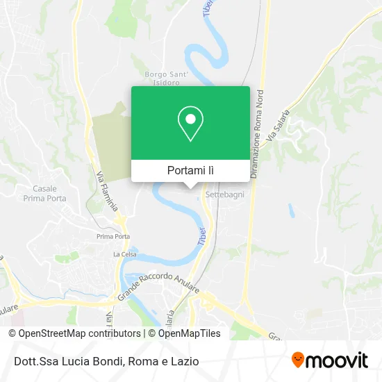 Mappa Dott.Ssa Lucia Bondi