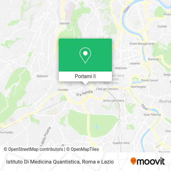 Mappa Istituto Di Medicina Quantistica