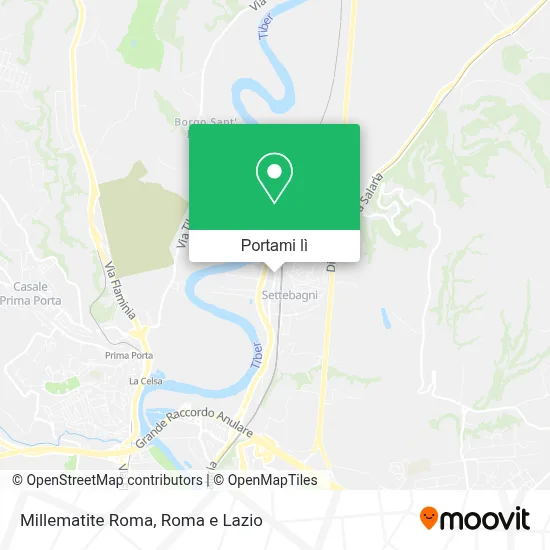 Mappa Millematite Roma