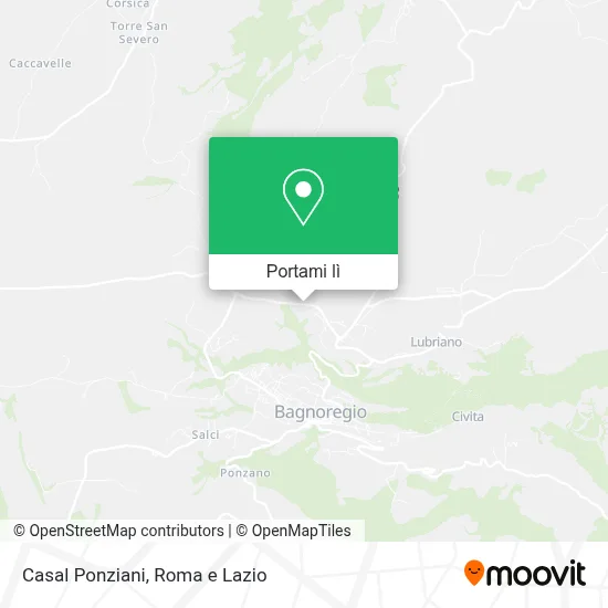 Mappa Casal Ponziani
