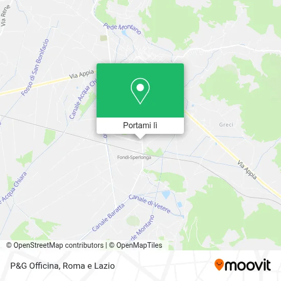 Mappa P&G Officina
