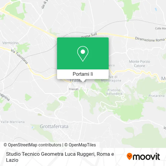 Mappa Studio Tecnico Geometra Luca Ruggeri