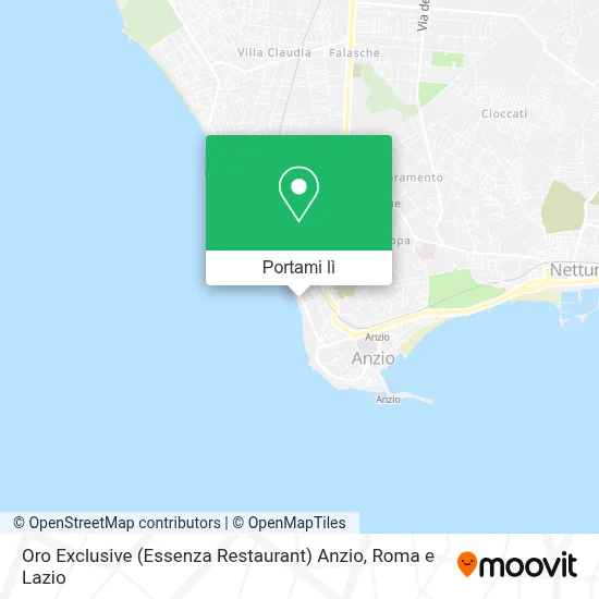 Mappa Oro Exclusive (Essenza Restaurant) Anzio