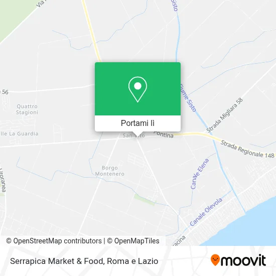 Mappa Serrapica Market & Food