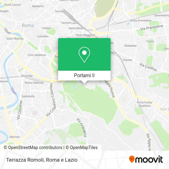 Mappa Terrazza Romoli
