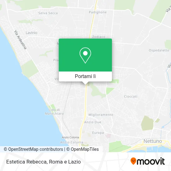 Mappa Estetica Rebecca
