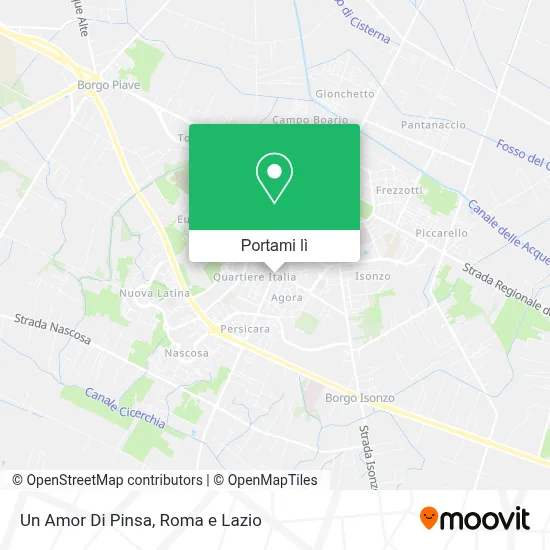Mappa Un Amor Di Pinsa