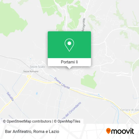 Mappa Bar Anfiteatro