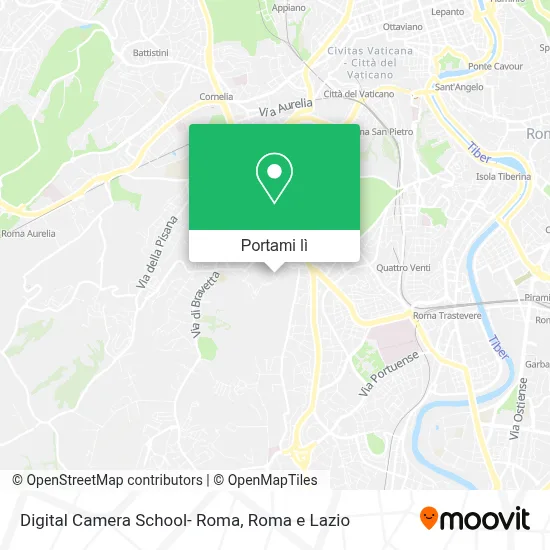 Mappa Digital Camera School- Roma