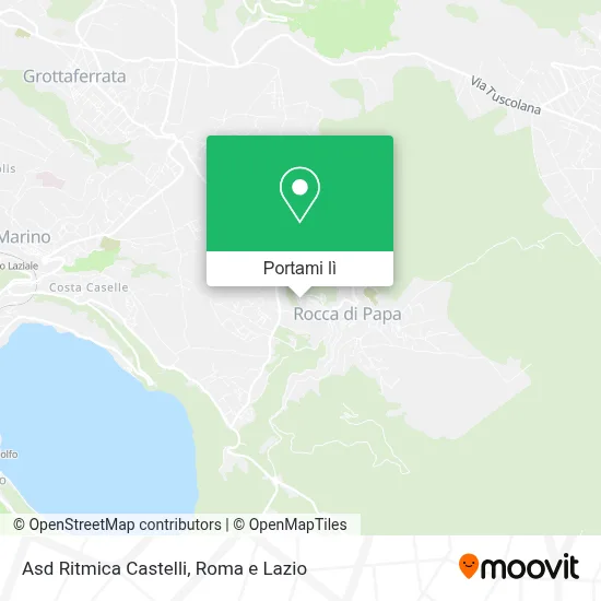 Mappa Asd Ritmica Castelli