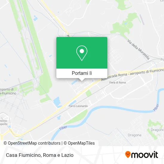 Mappa Casa Fiumicino