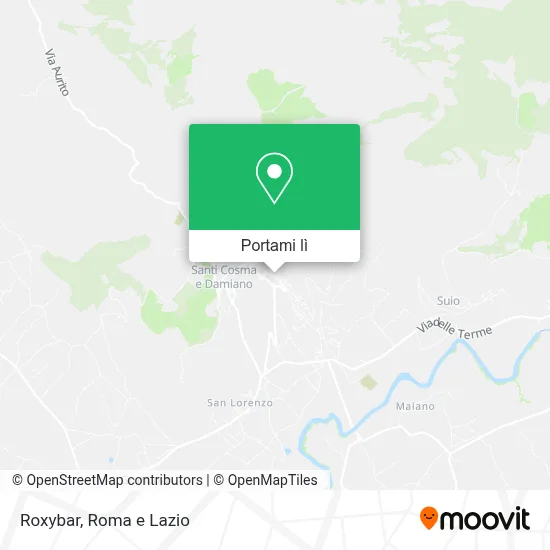 Mappa Roxybar