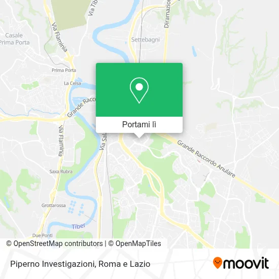 Mappa Piperno Investigazioni