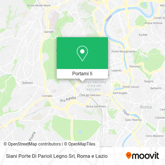 Mappa Siani Porte Di Parioli Legno Srl