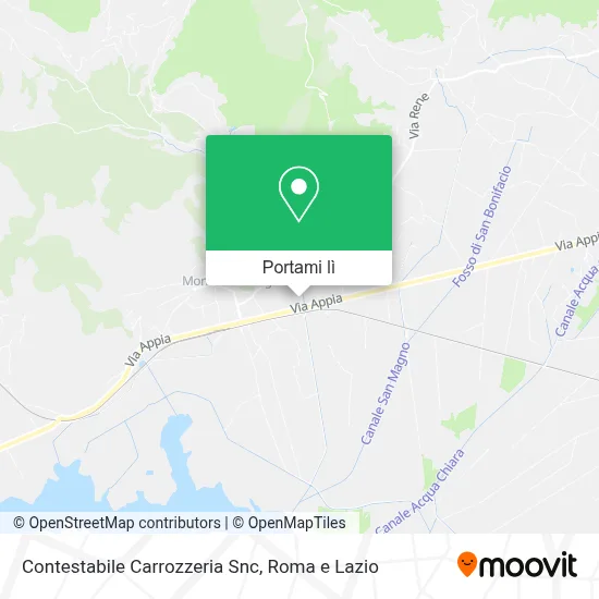 Mappa Contestabile Carrozzeria Snc