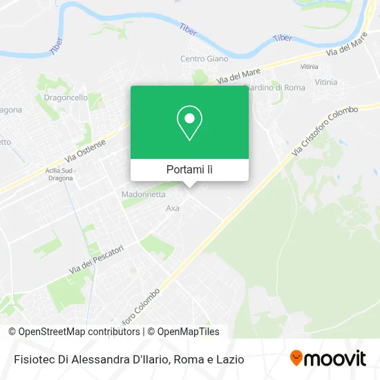 Mappa Fisiotec Di Alessandra D'Ilario